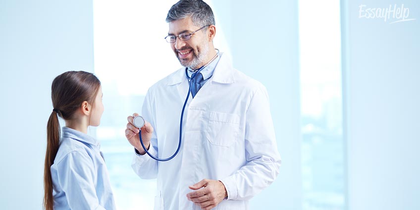 Physician Examining Patient